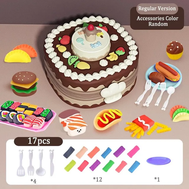 Brown 17PCS