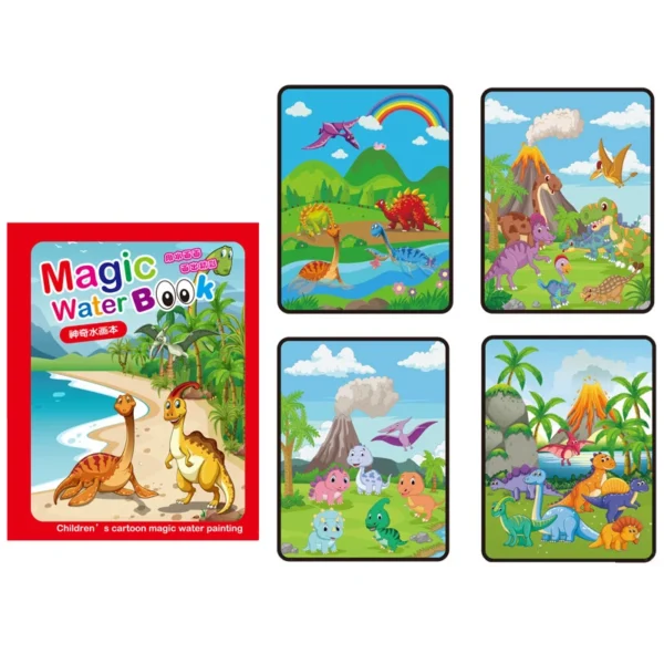 NEW Kids Magic Water Drawing Books Coloring Books Painting Toys for Kids Birthday Christmas New Year Gift for Boys and Girls NEW - Image 5