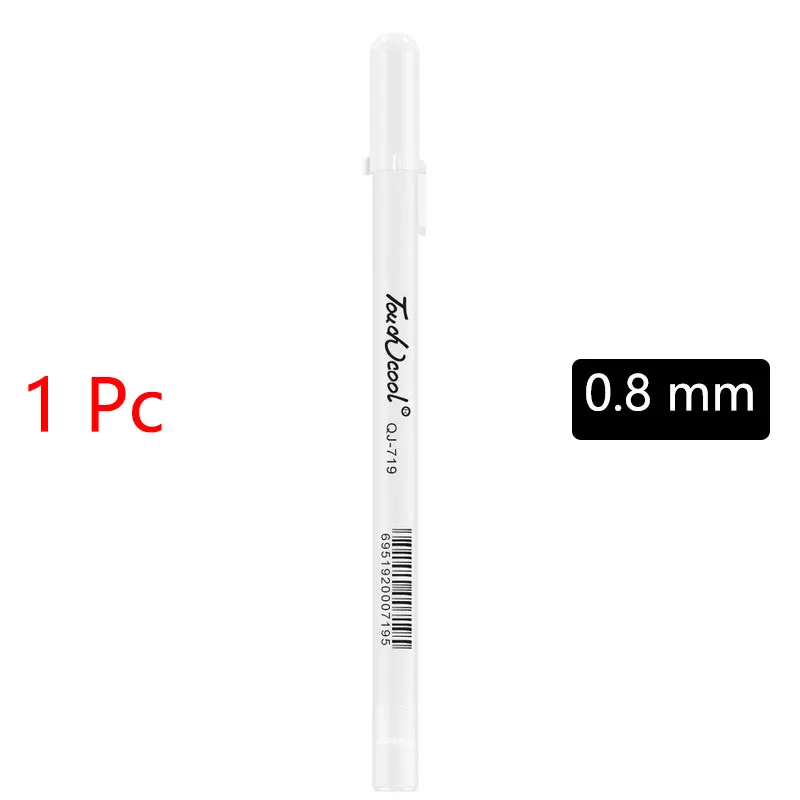 1 pcs 0.8 Gel pen