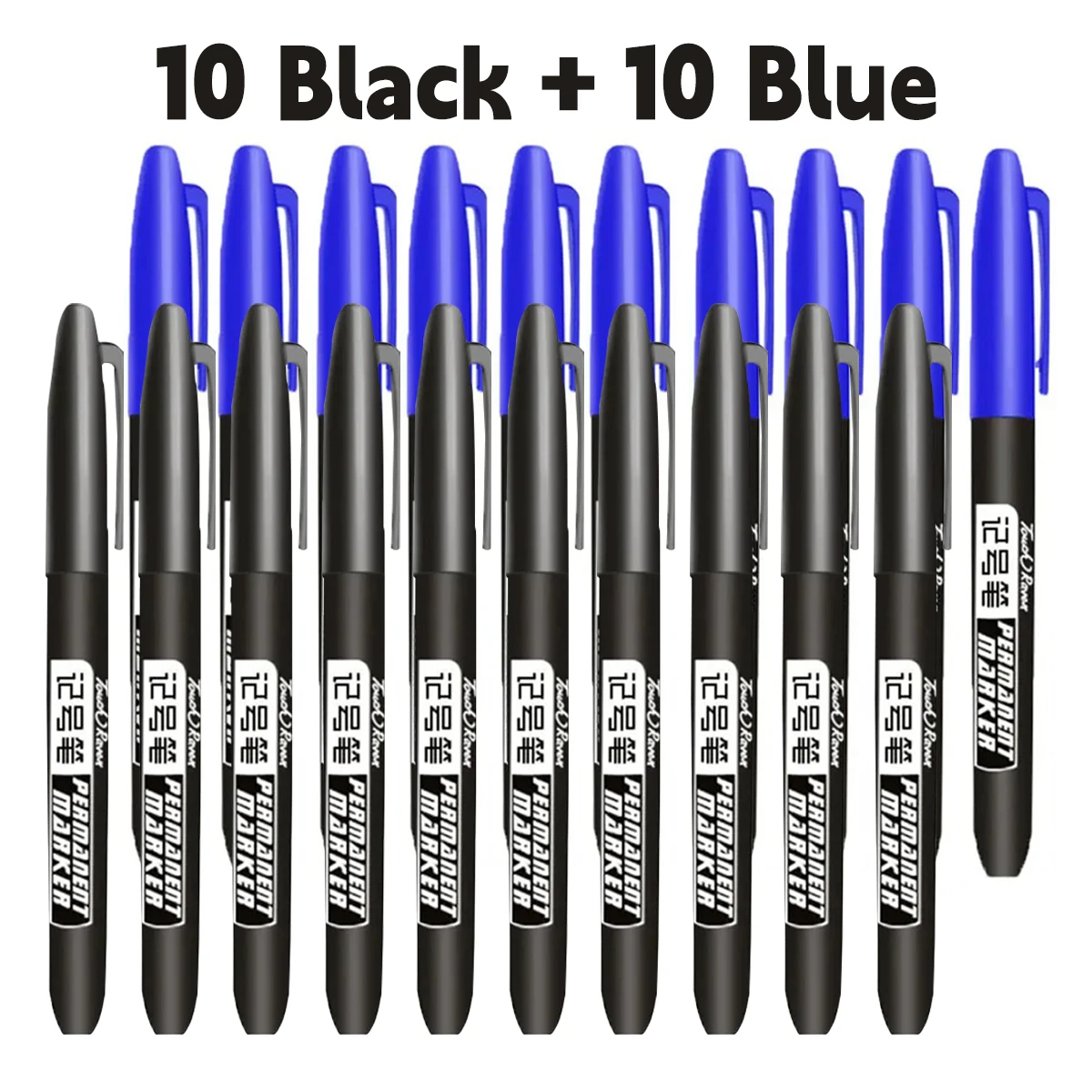 10 Black 10 Blue