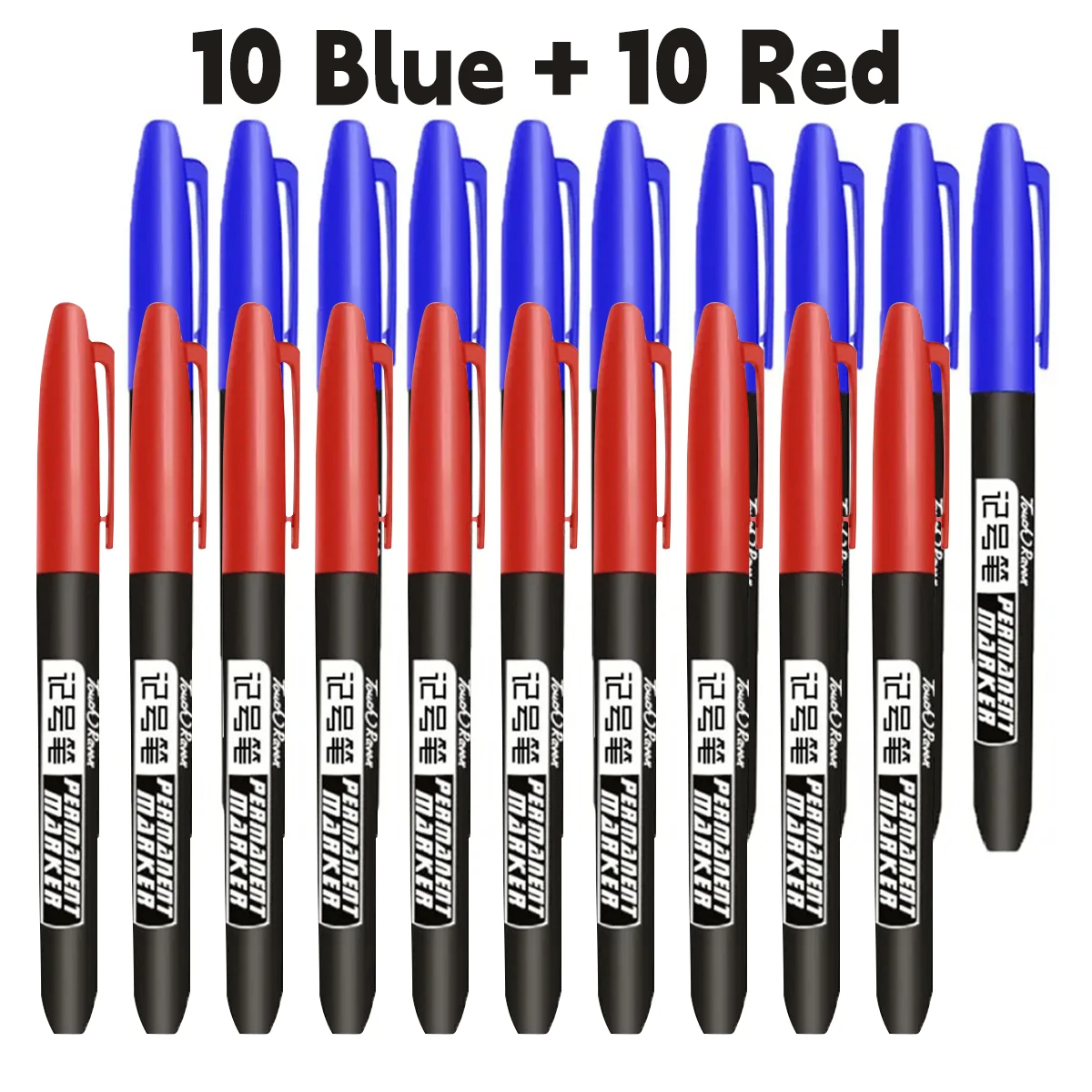 10 Blue 10 Red