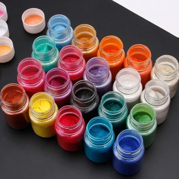 20 Colors Mica Powder Epoxy Resin Dye Pearl Pigment Natural Mica Mineral Powder - Image 6