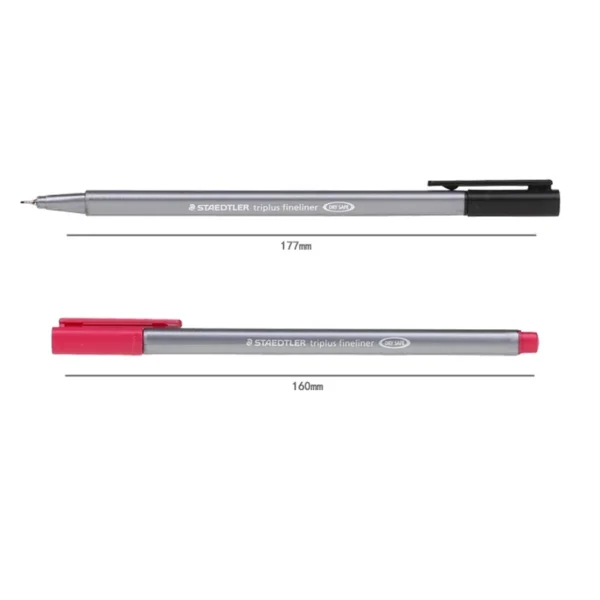 Staedtler Triplus Fineliner 334 Black Fine Tip Felt Tip 0.3mm Colored Marker Pen Drawing Liner Pen Paint Draw Liners Tiralineas - Image 4
