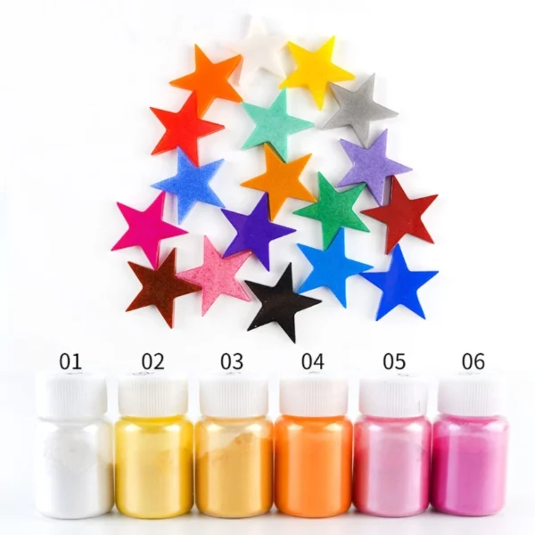 18 Colors Mica Powder Epoxy Resin Color Pigment Dye Set Cosmetic Grade Mica Powder for Lip Gloss Soap Making Bath Bomb - Image 3