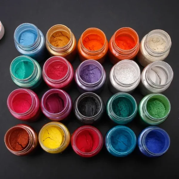 20 Colors Mica Powder Epoxy Resin Dye Pearl Pigment Natural Mica Mineral Powder - Image 5