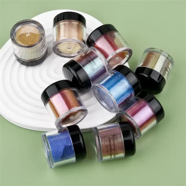 3g/Bottle Mirror Chameleon Powder Shift Mica Powder DIY Epoxy Resin Crystal Silicone Mold Pearl Pigment Painting Dye - Image 6