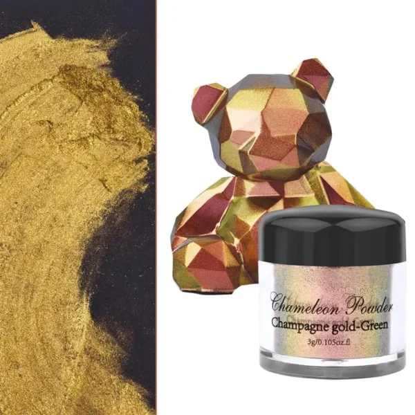3g/Bottle Mirror Chameleon Powder Shift Mica Powder DIY Epoxy Resin Crystal Silicone Mold Pearl Pigment Painting Dye - Image 2