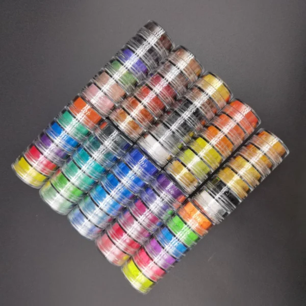6 Bottbles/Set 10 Colors Cosmetic Grade Pearlescent for DIY Resin Mold Dyes Natural Mica Mineral Powder Epoxy Resin Dye Pigment - Image 4