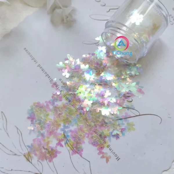 3pcs Polyester Festival Holographic Aqua Glitter Loose for Nail art Hair Face Fun Body Tumblers Craft Resin Mica powder - Image 4