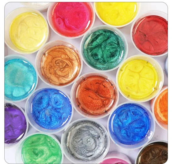 Pearlescent Mica Powder Epoxy Resin Dye Colorant Pigment Pearl Powder DIY Glitter Candle Dye Making Material Epoxy Resin Filler - Image 3