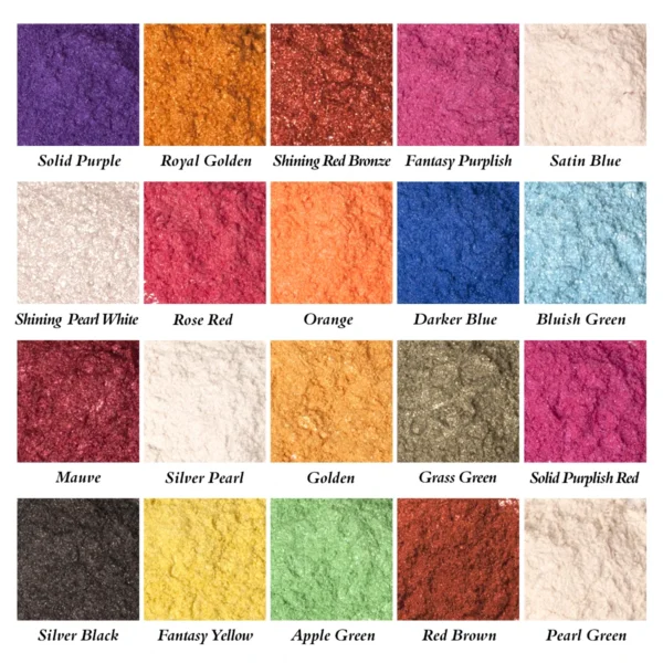 32 Color Mica Powder Epoxy Resin Pigment DIY Resin Mold Colorant Dye Jewelry Making Accessories Epoxy Color Pigment Pearl Powder - Image 3