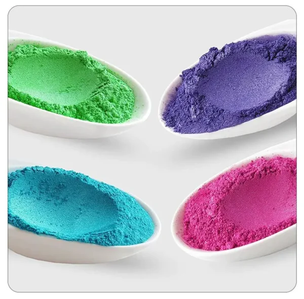 Pearlescent Mica Powder Epoxy Resin Dye Colorant Pigment Pearl Powder DIY Glitter Candle Dye Making Material Epoxy Resin Filler - Image 5