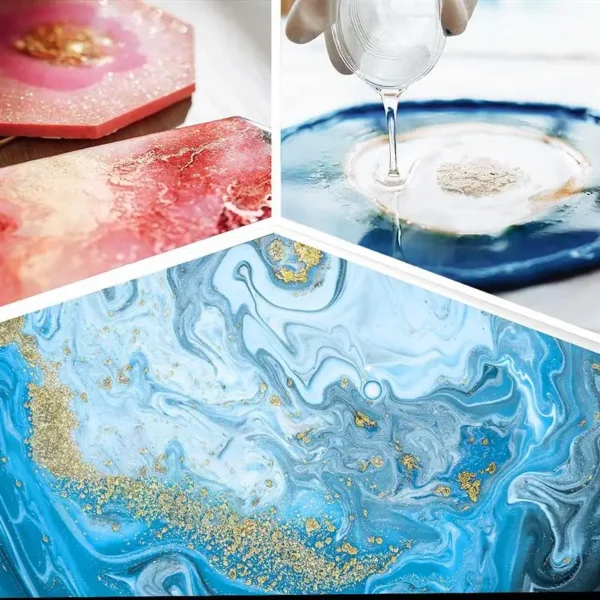 Pearlescent Mica Powder Epoxy Resin Dye Colorant Pigment Pearl Powder DIY Glitter Candle Dye Making Material Epoxy Resin Filler - Image 3